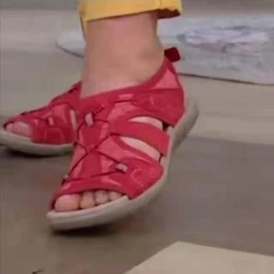 Daphne ~ Stylish, Adjustable Sandals with Arch Support