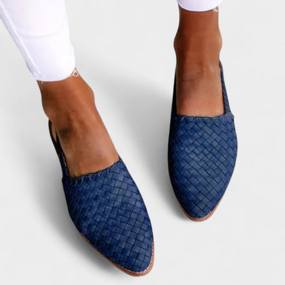 NINA | WOVEN SLIP-ON LOAFERS