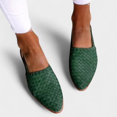 NINA | WOVEN SLIP-ON LOAFERS