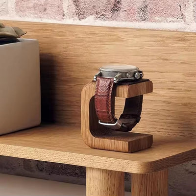 Durable Wooden Watch Holder