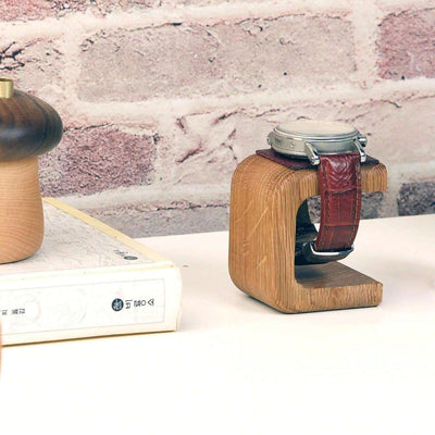 Durable Wooden Watch Holder