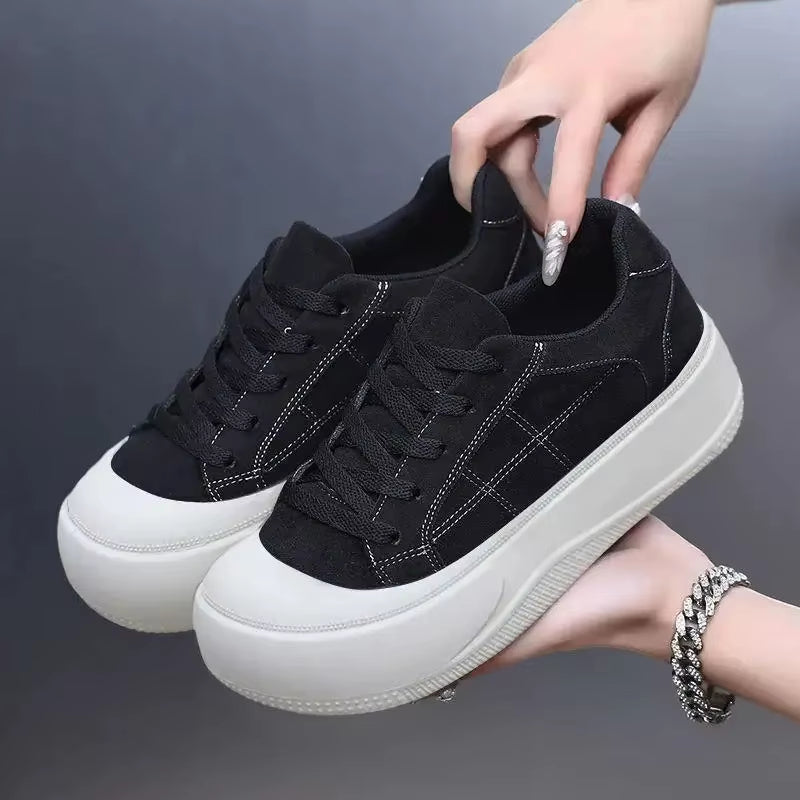 Ivanna Suede Platform Sneaker