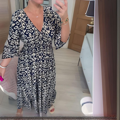 Camila ~ Sunset Maxi Dress