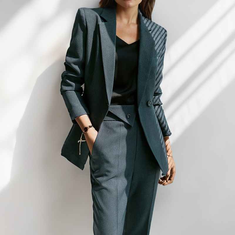 Zadie - Sophisticated Formal Jacket & Pants Set