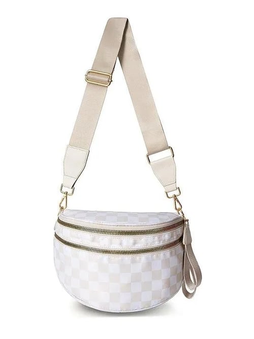 Elsie - Checkered Bum Bag