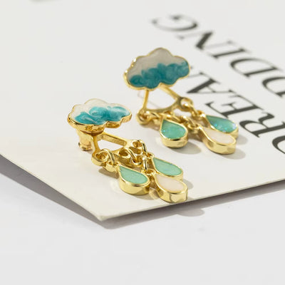 Raindrop Charm Earring