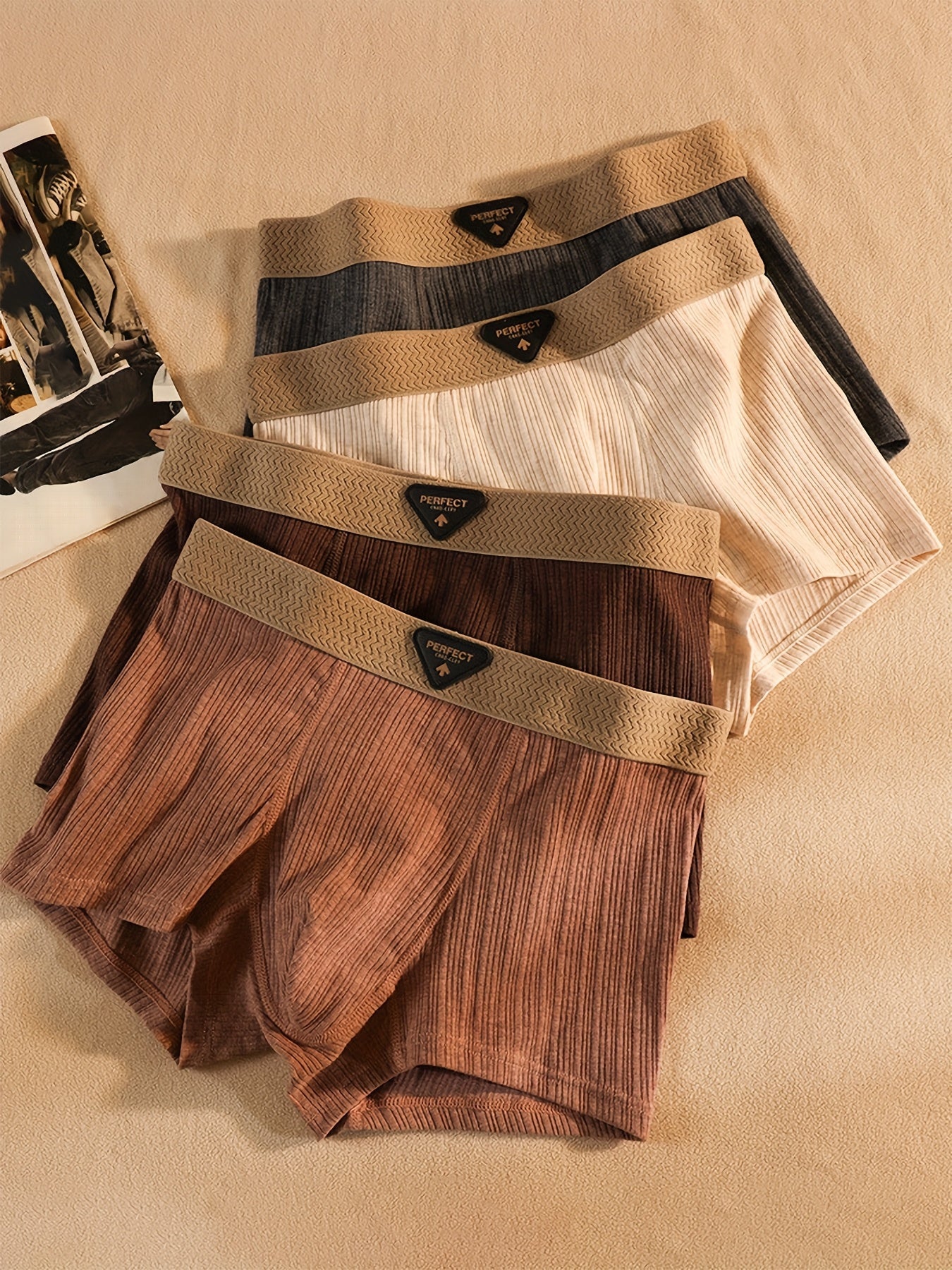 Ettore Basile  Breathable Cotton Boxer Briefs (4-Pack)