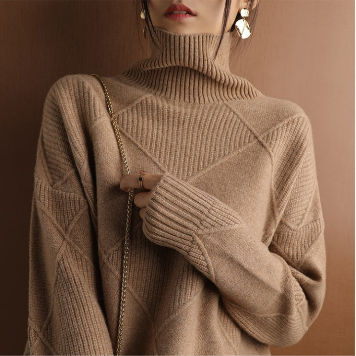 Natalie | Women’s Cozy Oversized Ribbed Knit Sweater