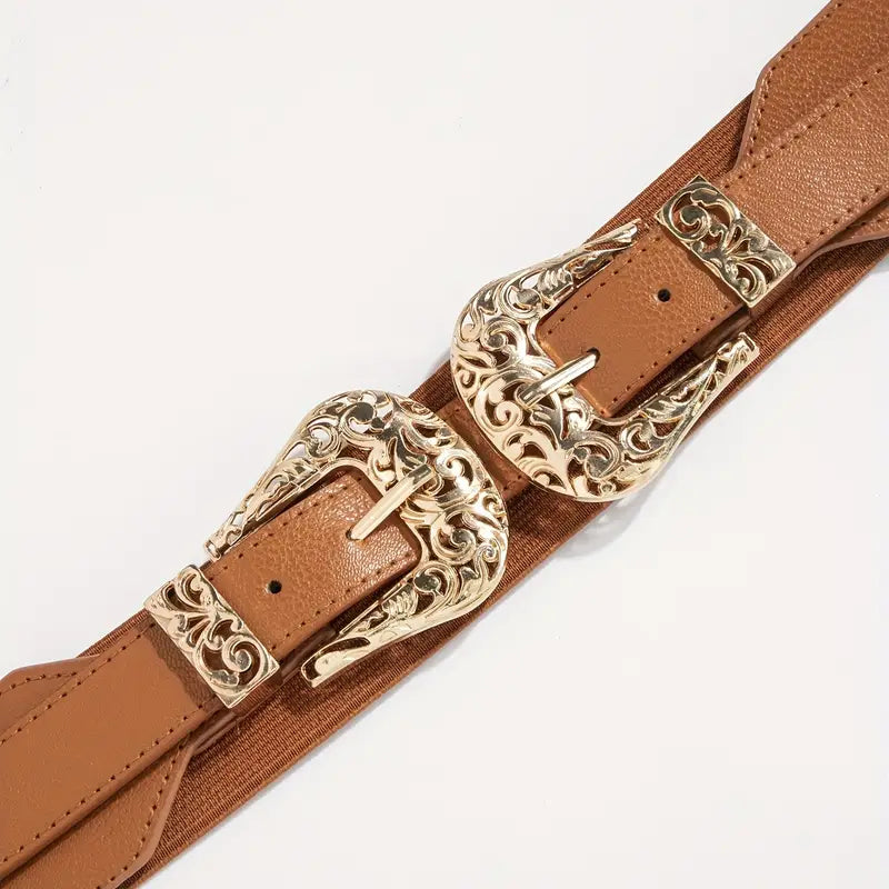 Cambria Double Buckle Waist Belt