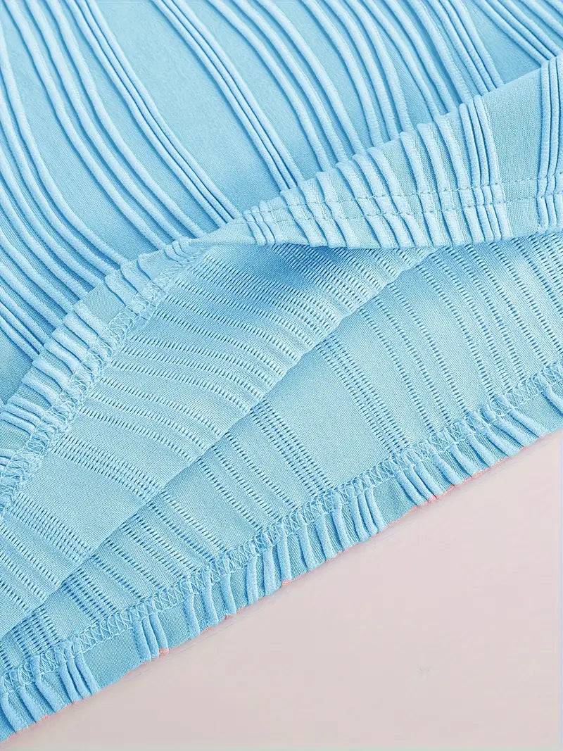 Alena | Striped Midi Dress