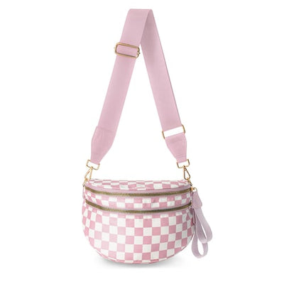 Elsie - Checkered Bum Bag