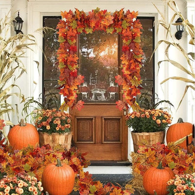AmberHarvest™ Signature Wreath — Fill Your Home with Lasting Warmth and Fall’s Cozy Magic
