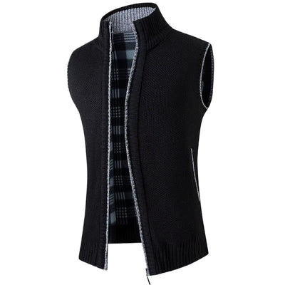 Hamilton Wool Full-Zip Vest