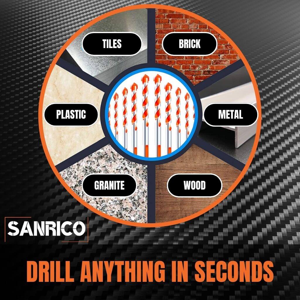 TitanPro™ Drill Bits — Drill Like a Pro with Power That Never Quits