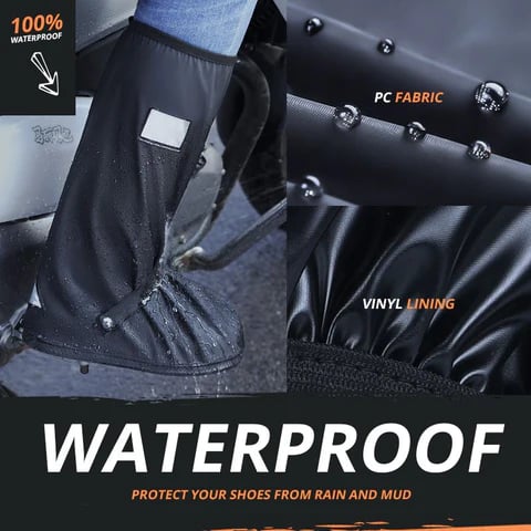 HydroGuard™ Boot Shields — Fearlessly Tackle Every Storm with Dry, Steady Steps