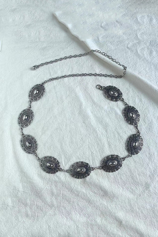 Raegan | Retro Geometric Waist Chain