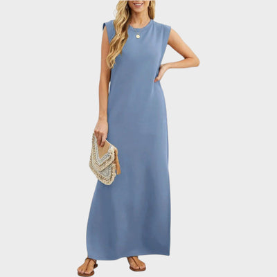 Emma™ | Wrinkle-Resistant Flowing Long Dress