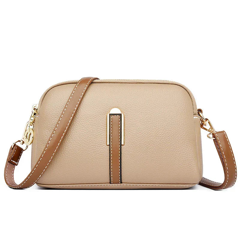 Penelope - Compact Soft Leather Shoulder Bag