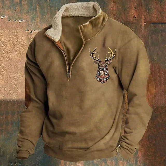 Jordan™ | Sweater with Deer Detail