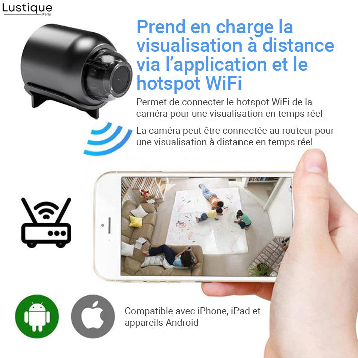 TrueSight™ Mini Camera — See Every Moment Clearly, Stay Totally Secure Anywhere