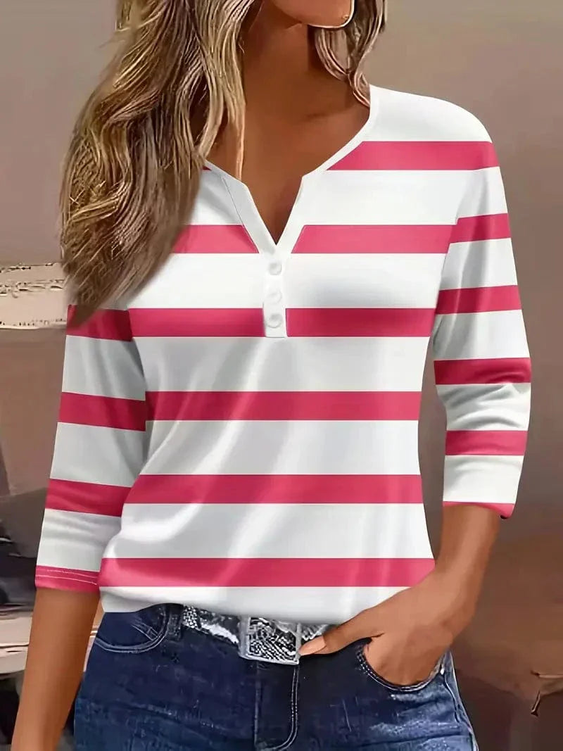 Sophia | Casual Striped Top