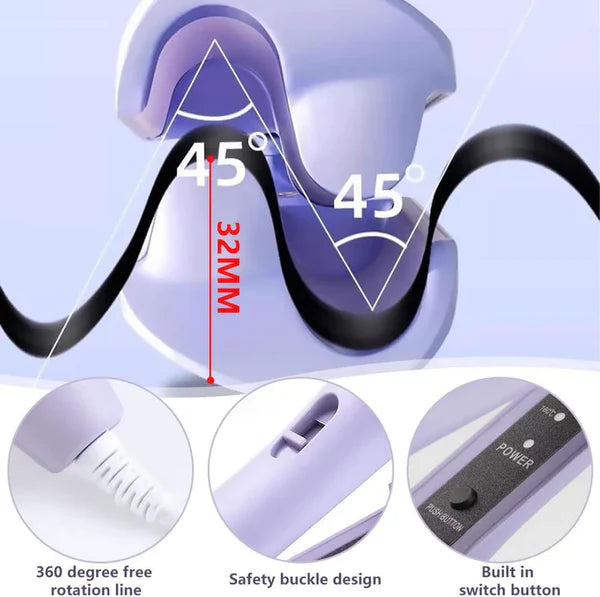 Curluxe™ — Unleash Gorgeously Shiny, Damage-Free Curls That Steal the Spotlight