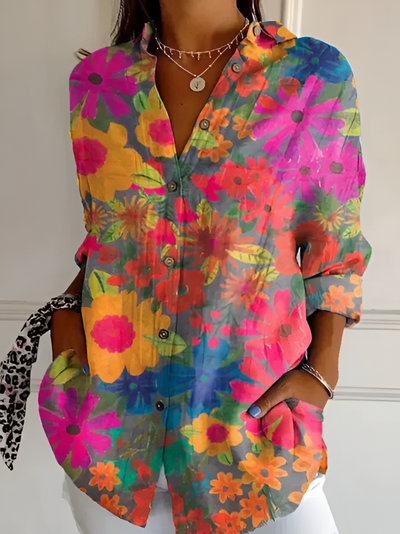 Martine™ | Colorful and Refined Blouse