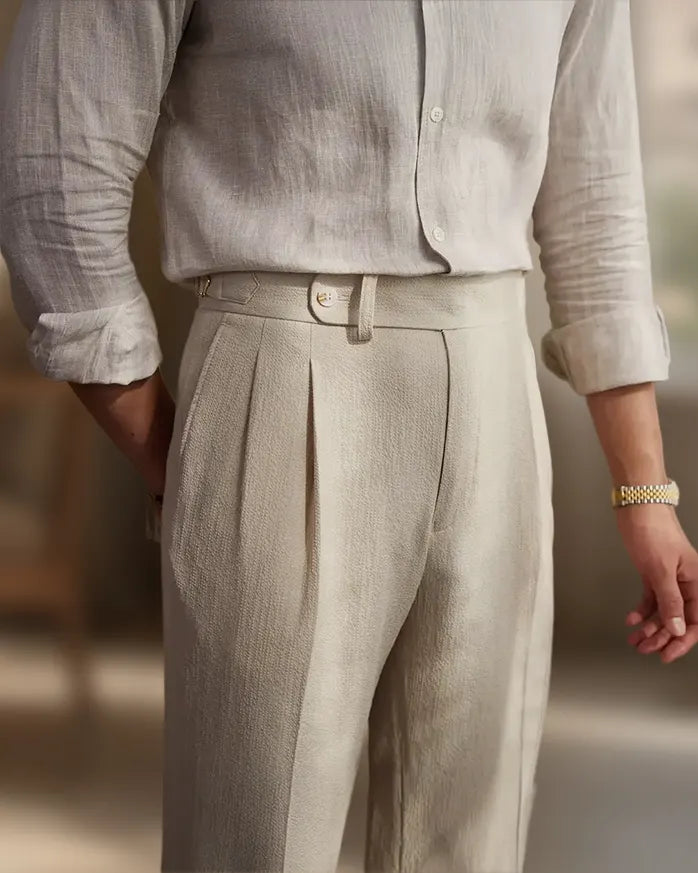 Monaco Pleated Pants