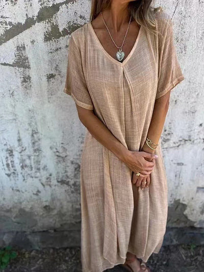 Avencea Linen Summer Dress