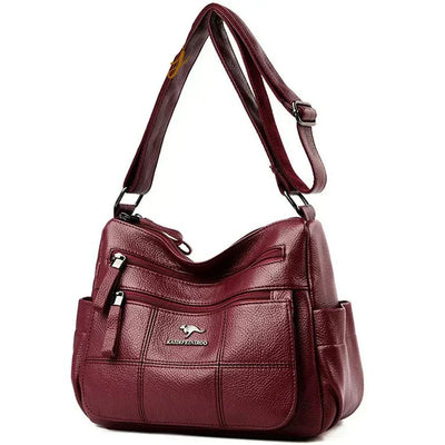 Evangeline - Designer Multi-Layer Crossbody Shoulder Bag