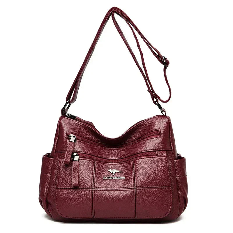 Evangeline - Designer Multi-Layer Crossbody Shoulder Bag