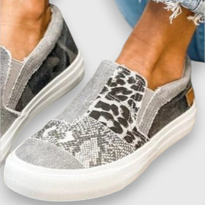 Noemi | Vintage Look Slip-On Sneakers