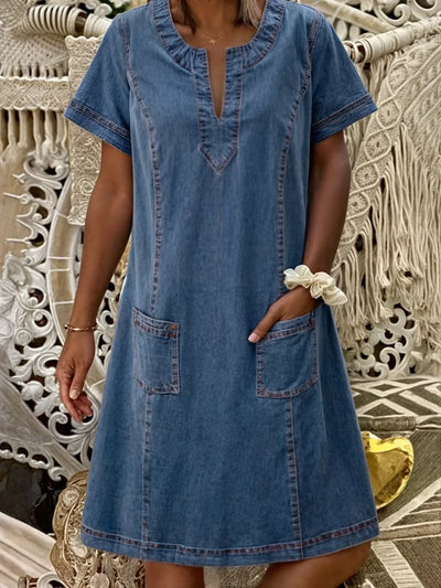 Skyler | Soft Denim Dress