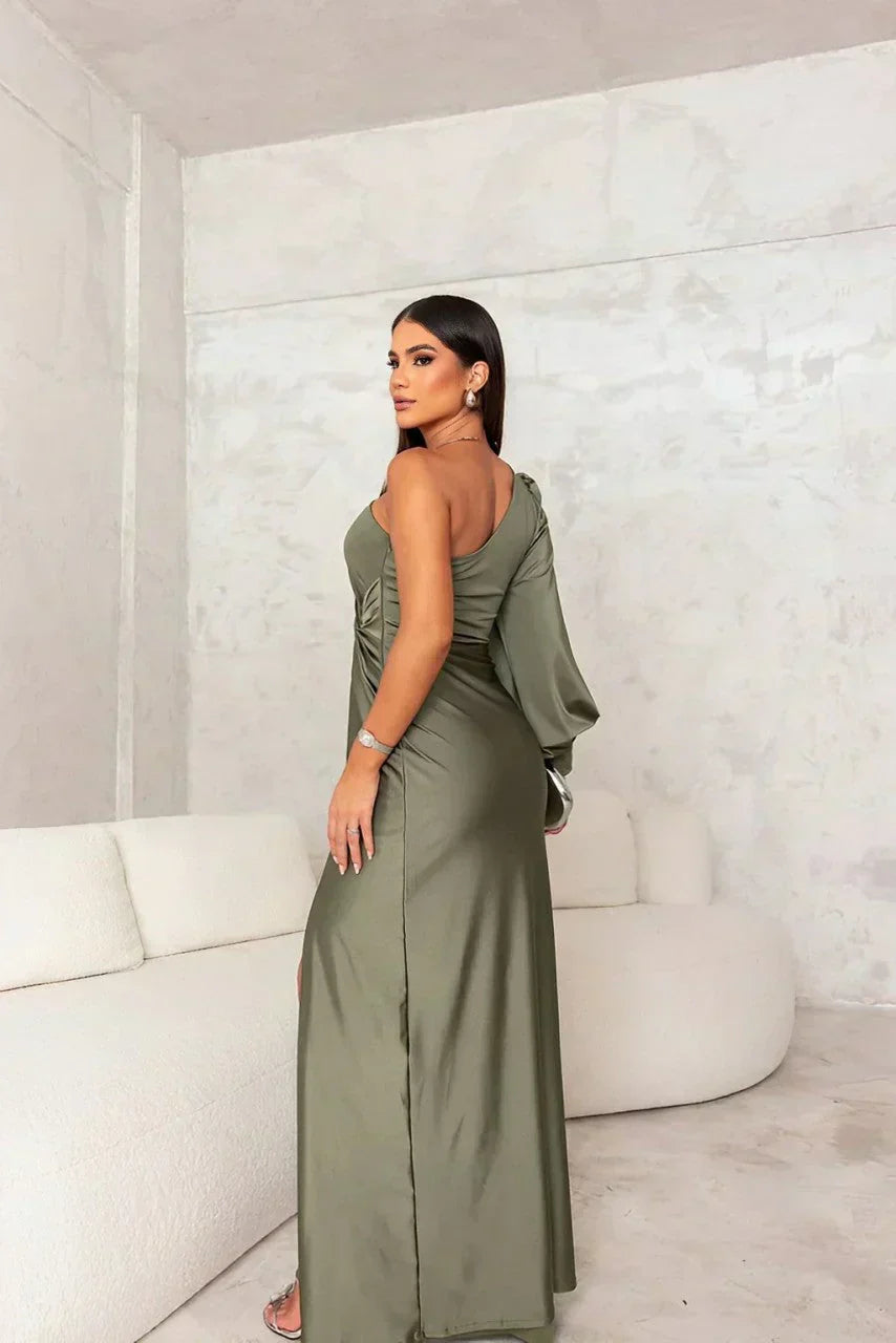 THE CELESTINA | ONE-SHOULDER DRESS