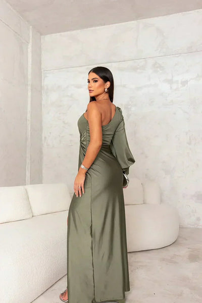 THE CELESTINA | ONE-SHOULDER DRESS