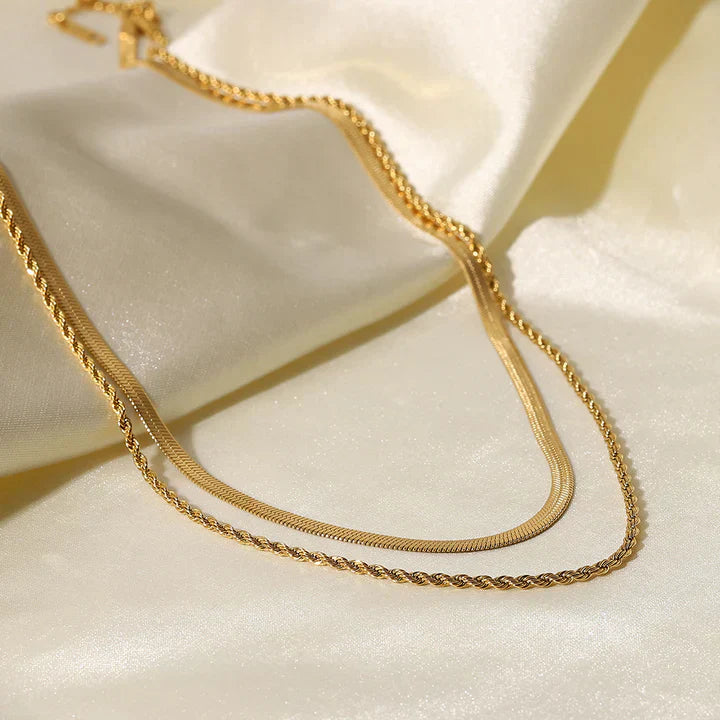 Juliana Solvia Necklace | Gold 18k