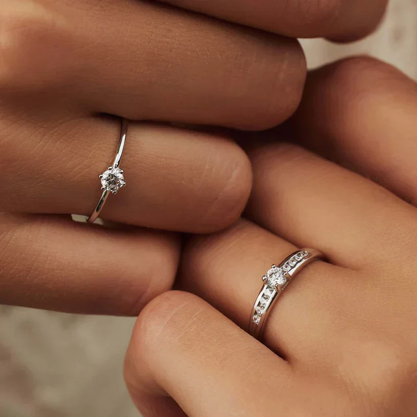 Abella Maris Ring | White Gold 14k