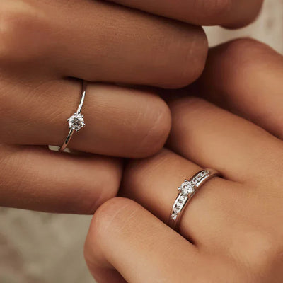 Abella Maris Ring | White Gold 14k