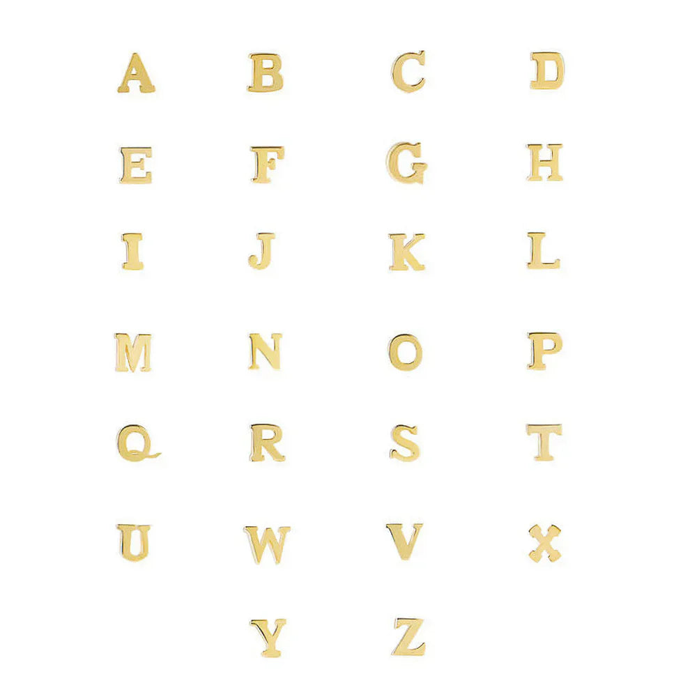 Vita Signa Initial Bracelet | Gold 14k