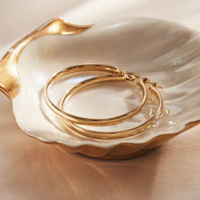 Noa Serane Earrings | White Gold 14k