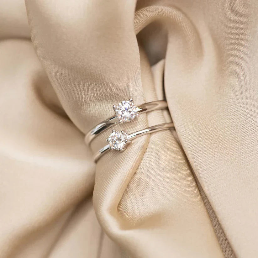 Mira Castelle Ring | White Gold 14k