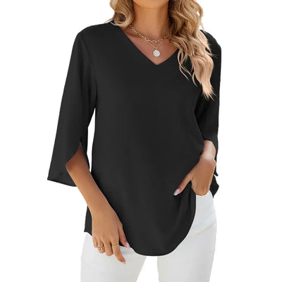Sara™ | V-neck Blouse