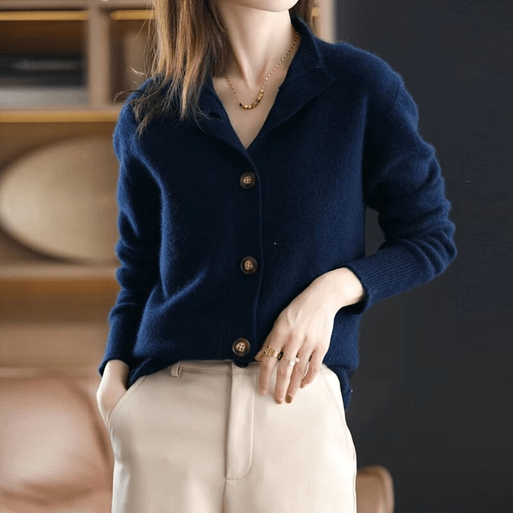 Sofia™ | Cashmere-Look Knit Cardigan