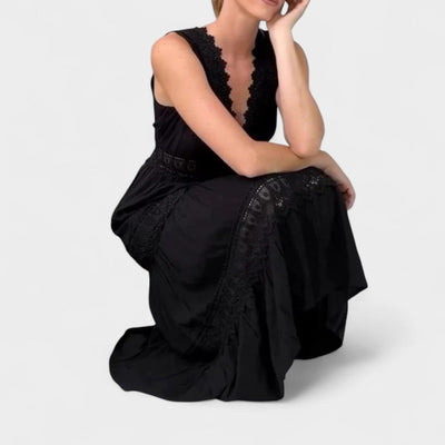 SOPHIA | BOHO LACE MIDI DRESS