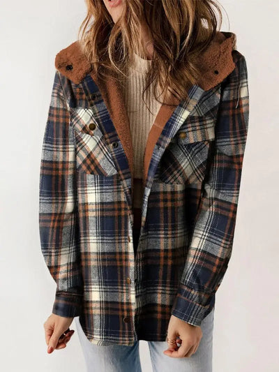 THE MARLOWE | PLAID COMFORT JACKET