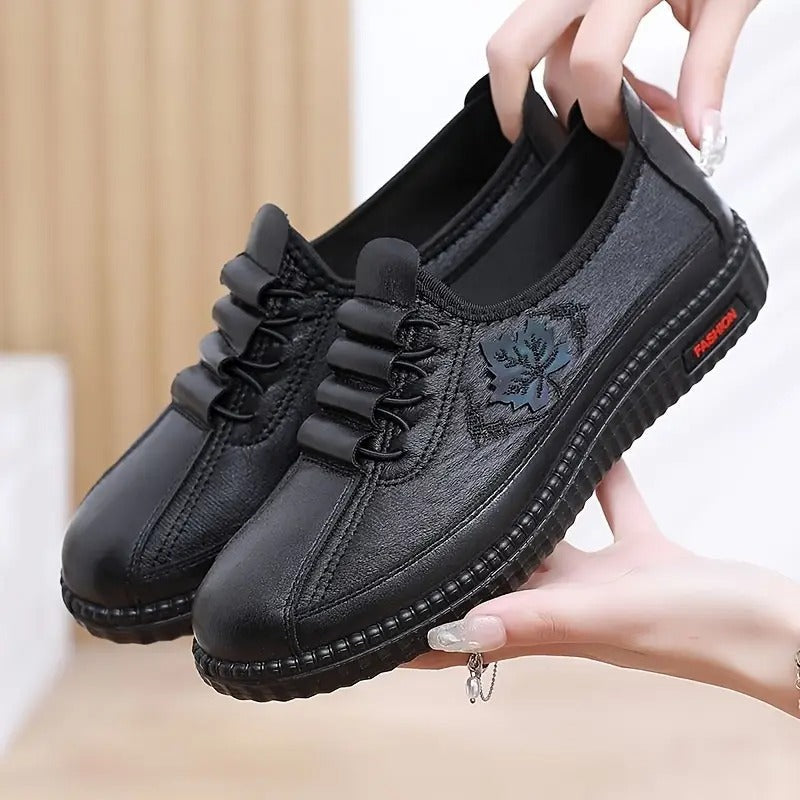 Zaria™ | Leather Orthopedic Shoes