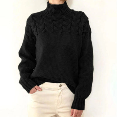 Aurora Alpina – Cable Turtleneck Sweater
