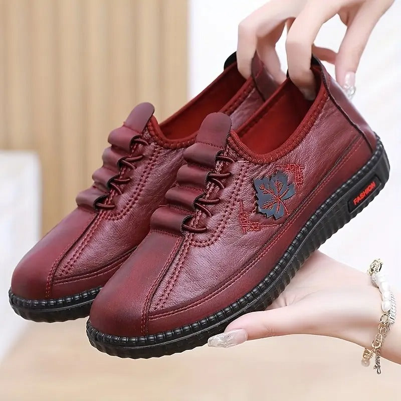 Zaria™ | Leather Orthopedic Shoes