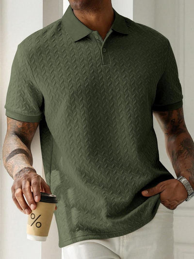 Belvento Jacquard Polo