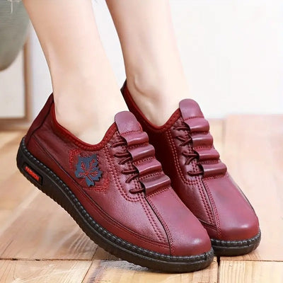 Zaria™ | Leather Orthopedic Shoes